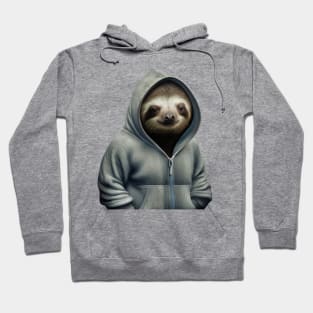 Sloth in a tracksuit Hoodie